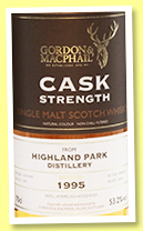 Highland Park 1995/2017 (53.2%, Gordon & MacPhail for The Whisky Exchange, refill hogshead, cask #1498, 251 bottles) Highland Park 1995/2017 (53.2%, Gordon & MacPhail for The Whisky Exchange, refill hogshead, cask #1498, 251 bottles)