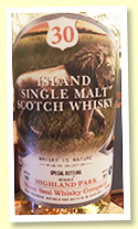 Highland Park 30 yo 1985/2015 (51%, Silver Seal, cask 372, 215 bottles)