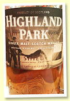 Highland Park ‘Sheil’ (48.1%, OB, Keystone Series, 1200 bottles