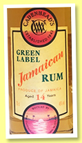 Jamaican Rum 14 yo 2002/2017 (46%, Cadenhead, Green Label, barrel)