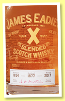 James Eadie’s X (45.6%, James Eadie, blend, +/-2017)