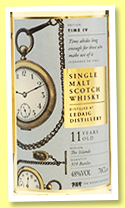 Ledaig 11 yo (48%, The Single Malts of Scotland, Time Series, 319 bottles, 2016)