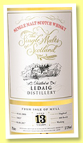 Ledaig 13 yo 2004/2017 (55.2%, The Single Malts of Scotland, hogshead, cask #37)