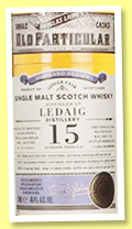 Ledaig 15 yo 2001/2017 (48.4%, Douglas Laing, Old Particular, refill hogshead, cask #11605, 255 bottles)