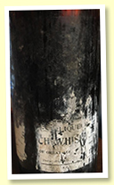 Liqueur Scotch Whisky of great age (No ABV stated, Berry Bros & Co, driven cork, bottled circa 1920)