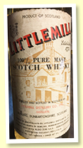 Littlemill NAS (43%, OB, short cap, Aldo Zini import Genova, early 1970s)