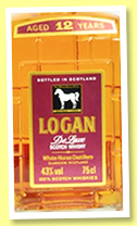 Logan 12 yo ‘De Luxe’ (40%, OB, White Horse, Italy, Carpano, 1970s)