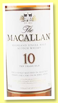 Macallan 10 yo ‘Sherry Oak’ (40%, OB, +/-2017)