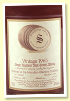 Macallan-Glenlivet 29 yo 1965/1994 (49%, Signatory Vintage, cask #1058, 256 bottles) Macallan-Glenlivet 29 yo 1965/1994 (49%, Signatory Vintage, cask #1058, 256 bottles)