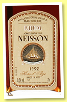 Neisson 1992/2012 (49.2%, OB, Martinique, agricole, decanter, 790 bottles)