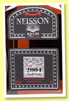 Neisson 2004/2015 (45.4%, OB for LMdW, Martinique, agricole)