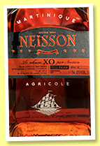 Neisson ‘XO Full Proof’ (54.2%, OB, Martinique, agricole, 2017) 