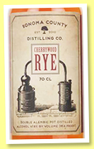 Sonoma County ‘Cherrywood Rye’ (47.8%, OB, USA, +/-2017)