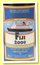 South Pacific Distillers 2009/2017 (57.18%, La Maison du Whisky, Transcontinental Rum Line, Fiji)