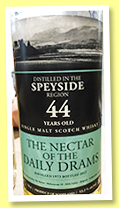 Speyside 44 yo 1973/2017 (52.2%, The Nectar of The Daily Drams)