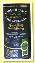 Strathisla-Glenlivet 20 yo 1997/2017 (55.8%, Cadenhead, Authentic Collection, bourbon hogshead, 252 bottles) Strathisla-Glenlivet 20 yo 1997/2017 (55.8%, Cadenhead, Authentic Collection, bourbon hogshead, 252 bottles)