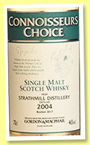 Strathmill 2004/2017 (46%, Gordon & MacPhail, Connoisseur’s Choice)