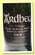 Ardbeg 10 yo ‘Ten’ (46%, OB, +/- 2018) Ardbeg 10 yo ‘Ten’ (46%, OB, +/- 2018)