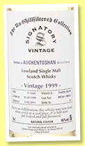 Auchentoshan 15 yo 1999/2015 (46%, Signatory Vintage, Un-chillfiltered Collection, bourbon, casks #800260-800261) Auchentoshan 15 yo 1999/2015 (46%, Signatory Vintage, Un-chillfiltered Collection, bourbon, casks #800260-800261)