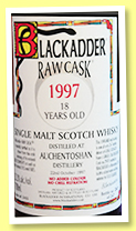 Auchentoshan 18 yo 1997/2015 (52.3%, Blackadder, Raw Cask, hogshead, cask #29009, 247 bottles)