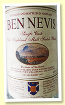 Ben Nevis 11 yo 1998/2009 (46%, OB for TKS, sherry butt, cask #358, 766 bottles)