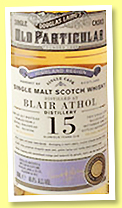 Blair Athol 15 yo 2002/2017 (48.4%, Douglas Laing, Old Particular, refill hogshead, cask #12106, 357 bottles) Blair Athol 15 yo 2002/2017 (48.4%, Douglas Laing, Old Particular, refill hogshead, cask #12106, 357 bottles)