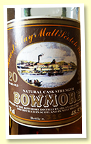Bowmore 20 yo 1965/1985 (48.5%, Intertrade)
Bowmore 20 yo 1965/1985 (48.5%, Intertrade)