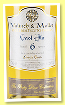 Caol Ila 6 yo 2011/2017 ‘Four Grain Koval’ (48.8%, Valinch & Mallet, The Peaty DNA Collection, 2017)