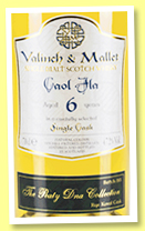 Caol Ila 6 yo 2011/2017 ‘Rye Koval’ (48.8%, Valinch & Mallet, The Peaty DNA Collection, 2017)
