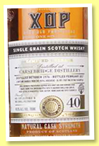 Carsebridge 40 yo 1976/2017 (49.9%, Douglas Laing, Xtra Old Particular, cask #11587, 148 bottle) Carsebridge 40 yo 1976/2017 (49.9%, Douglas Laing, Xtra Old Particular, cask #11587, 148 bottle)