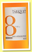 Château du Tariquet 8 yo (50.5%, OB, Bas-Armagnac, +/-2017) 
