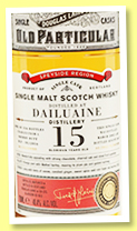 Dailuaine 15 yo 2002/2017 (48.4%, Douglas Laing, Old Particular, sherry butt, cask # 12016, 356 bottles) Dailuaine 15 yo 2002/2017 (48.4%, Douglas Laing, Old Particular, sherry butt, cask # 12016, 356 bottles)
