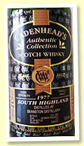 Deanston 21 yo 1977/1999 (53.5%, Cadenhead Authentic Collection, bourbon hogshead, 216 bottles) Deanston 21 yo 1977/1999 (53.5%, Cadenhead Authentic Collection, bourbon hogshead, 216 bottles)