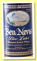 Dew of Ben Nevis ‘Blue Label’ (40%, OB, blend, +/-2017) Dew of Ben Nevis ‘Blue Label’ (40%, OB, blend, +/-2017)