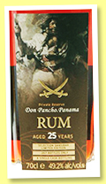 Don Pancho 25 yo 1992/2017 (49.2%, Sansibar, Panama, 267 bottles) Don Pancho 25 yo 1992/2017 (49.2%, Sansibar, Panama, 267 bottles)