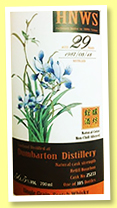 Dumbarton 29 yo 1987/2016 (56.5%, Whiskybroker for HNWS Taiwan, refill bourbon barrel, cask #25233, 185 bottles) Dumbarton 29 yo 1987/2016 (56.5%, Whiskybroker for HNWS Taiwan, refill bourbon barrel, cask #25233, 185 bottles)