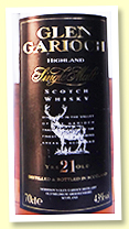 Glen Garioch 21 yo 1970 (43%, OB)
