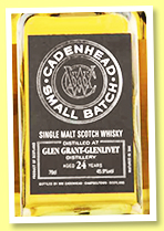 Glen Grant 24 yo 1992/2017 (45.9%, Cadenhead, Small Batch) 