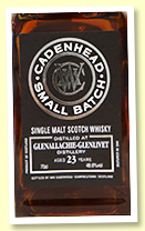 Glenallachie 23 yo 1992/2016 (48.6%, Cadenhead Small Batch, Bourbon Hogshead)