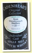 Glendronach 25 yo (41.2%, Cadenhead’s Original Collection, 1990s)