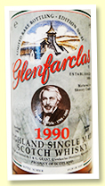 Glenfarclas 1990/2017 (46%, OB ‘Thomas Carlyle’, sherry casks, 3000 bottles)