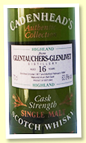 Glentauchers 16 yo 1977/1994 (63.8%, Cadenhead's Authentic Collection)