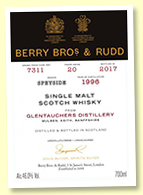 Glentauchers 20 yo 1996/2017 (46%, Berry Brothers, cask #7311)