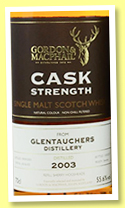 Glentauchers 2003/2017 (55.6%, Gordon & MacPhail, Cask Strength, refill sherry, casks # 650-652) Glentauchers 2003/2017 (55.6%, Gordon & MacPhail, Cask Strength, refill sherry, casks # 650-652)