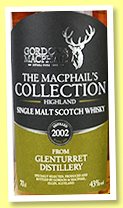 Glenturret 2004/2016 (43%, Gordon & MacPhail, The MacPhail’s Collection) Glenturret 2004/2016 (43%, Gordon & MacPhail, The MacPhail’s Collection)