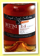 Guadeloupe 14 yo (47.1%, Single Cask Collection, Solera System, 566 bottles, 2017)