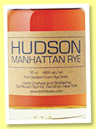 Hudson ‘Manhattan Rye’ (46%, OB, +/-2017) Hudson ‘Manhattan Rye’ (46%, OB, +/-2017)