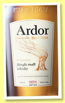Isle of Fionia ‘Ardor’ (46.8%, OB, Nyborg Distillery, Denmark, 117th batch, 2017) Isle of Fionia ‘Ardor’ (46.8%, OB, Nyborg Distillery, Denmark, 117th batch, 2017)
