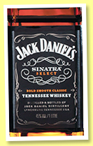 Jack Daniels ‘Sinatra Select’ (45%, OB, Tennessee whiskey, +/-2015)