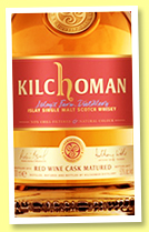 Kilchoman ‘Red Wine Cask Matured’ (50%, OB, +/-2017)